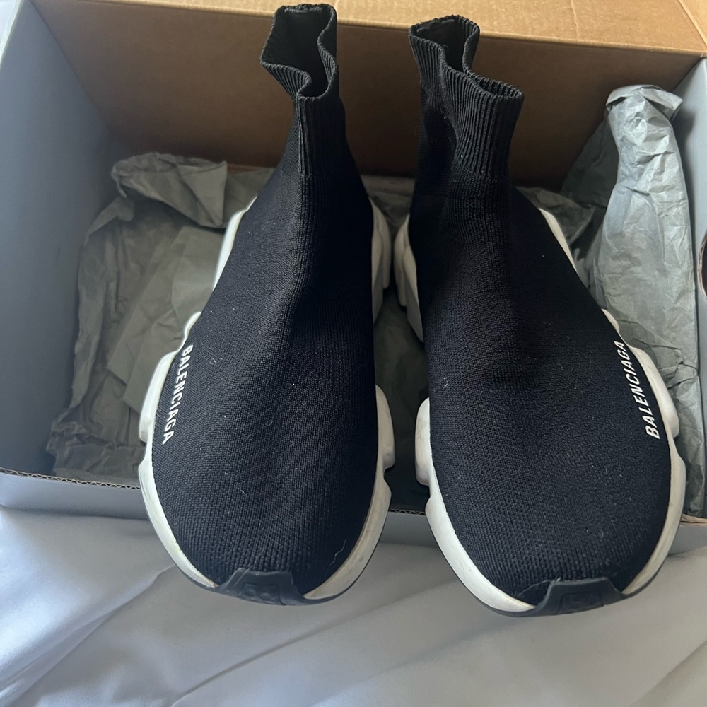 Balenciaga Black Sock Sneakers